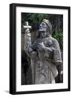 Monument to Pilgrims-Vicente Ochoa-Framed Giclee Print