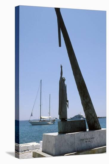 Monument To Pythagoras of Samos-Detlev Van Ravenswaay-Stretched Canvas