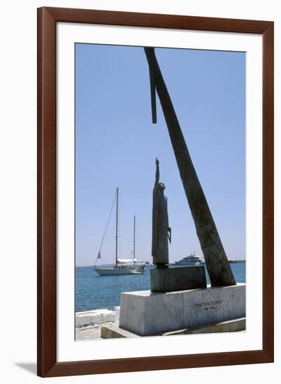 Monument To Pythagoras of Samos-Detlev Van Ravenswaay-Framed Photographic Print