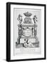 Monument to Queen Caroline, Consort of George II, Westminster Abbey, London, 1737-George Bickham-Framed Giclee Print