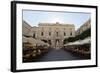 Monument to Queen Victoria and an Outdoor Cafe in Republic Square-Eleanor Scriven-Framed Photographic Print