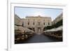 Monument to Queen Victoria and an Outdoor Cafe in Republic Square-Eleanor Scriven-Framed Photographic Print