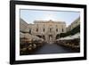 Monument to Queen Victoria and an Outdoor Cafe in Republic Square-Eleanor Scriven-Framed Photographic Print