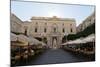 Monument to Queen Victoria and an Outdoor Cafe in Republic Square-Eleanor Scriven-Mounted Photographic Print