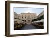 Monument to Queen Victoria and an Outdoor Cafe in Republic Square-Eleanor Scriven-Framed Photographic Print