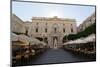 Monument to Queen Victoria and an Outdoor Cafe in Republic Square-Eleanor Scriven-Mounted Photographic Print