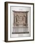 Monument to Richard Allington in Rolls Chapel, Chancery Lane, City of London, 1800-Frederick Nash-Framed Giclee Print