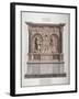 Monument to Richard Allington in Rolls Chapel, Chancery Lane, City of London, 1800-Frederick Nash-Framed Giclee Print