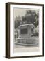 Monument to Rosa Bonheur, Lately Unveiled at Fontainebleau-null-Framed Giclee Print