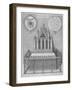Monument to Saint Erkenwald in Old St Paul's Cathedral, City of London, 1656-Wenceslaus Hollar-Framed Giclee Print