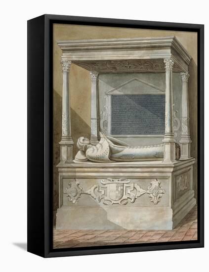 Monument to Sibel Penn on the North Side of the Chancel at St Mary, Hampton, Middlesex, C1810-null-Framed Stretched Canvas
