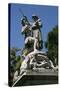 Monument to Simon Bolivar, Plaza De Armas, Santiago De Chile, Santiago, Chile-null-Stretched Canvas