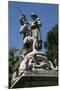 Monument to Simon Bolivar, Plaza De Armas, Santiago De Chile, Santiago, Chile-null-Mounted Giclee Print