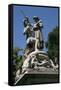 Monument to Simon Bolivar, Plaza De Armas, Santiago De Chile, Santiago, Chile-null-Framed Stretched Canvas