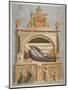 Monument to Sir Edward Bruce in Rolls Chapel, Chancery Lane, City of London, 1794-null-Mounted Giclee Print