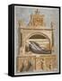 Monument to Sir Edward Bruce in Rolls Chapel, Chancery Lane, City of London, 1794-null-Framed Stretched Canvas