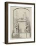 Monument to Sir John Franklin and His Companions in the Painted Hall of Greenwich Hospital-null-Framed Giclee Print