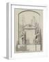 Monument to Sir John Franklin and His Companions in the Painted Hall of Greenwich Hospital-null-Framed Giclee Print