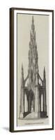 Monument to Sir Walter Scott-null-Framed Giclee Print