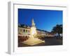 Monument to Tadeusz Kosciuszko, Rynek Town Square, Rzeszow, Poland, Europe-Christian Kober-Framed Photographic Print