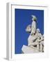 Monument to the Discoveries, at Belem, in Lisbon, Portugal-Hans Peter Merten-Framed Photographic Print