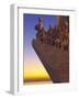 Monument to the Discoveries at Dusk, Belem, Lisbon, Portugal, Europe-Stuart Black-Framed Photographic Print