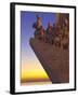 Monument to the Discoveries at Dusk, Belem, Lisbon, Portugal, Europe-Stuart Black-Framed Photographic Print