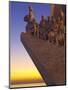 Monument to the Discoveries at Dusk, Belem, Lisbon, Portugal, Europe-Stuart Black-Mounted Photographic Print
