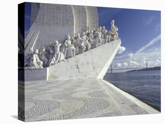 Monument to the Discoveries, Lisbon, Portugal-Michele Molinari-Stretched Canvas