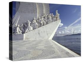 Monument to the Discoveries, Lisbon, Portugal-Michele Molinari-Stretched Canvas