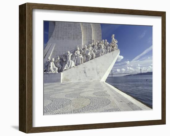 Monument to the Discoveries, Lisbon, Portugal-Michele Molinari-Framed Photographic Print