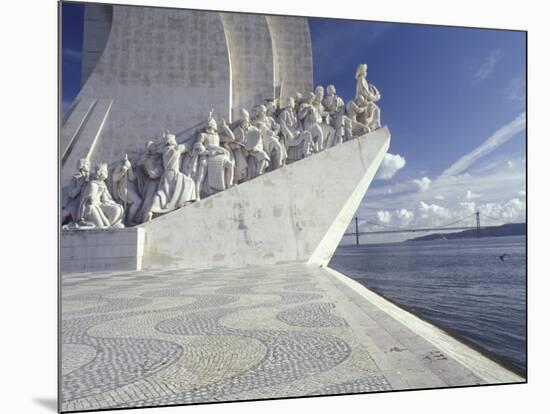 Monument to the Discoveries, Lisbon, Portugal-Michele Molinari-Mounted Photographic Print