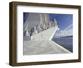 Monument to the Discoveries, Lisbon, Portugal-Michele Molinari-Framed Photographic Print