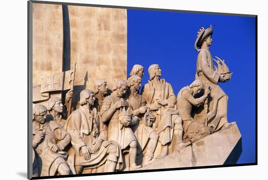 Monument to the Discoveries, Lisbon, Portugal-Peter Adams-Mounted Photographic Print