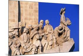 Monument to the Discoveries, Lisbon, Portugal-Peter Adams-Mounted Premium Photographic Print