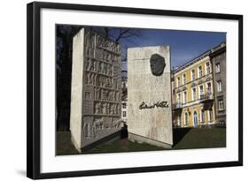 Monument to the Estonian Author Eduard Vilde, in Tallinn, Estonia, Europe-Stuart Forster-Framed Photographic Print