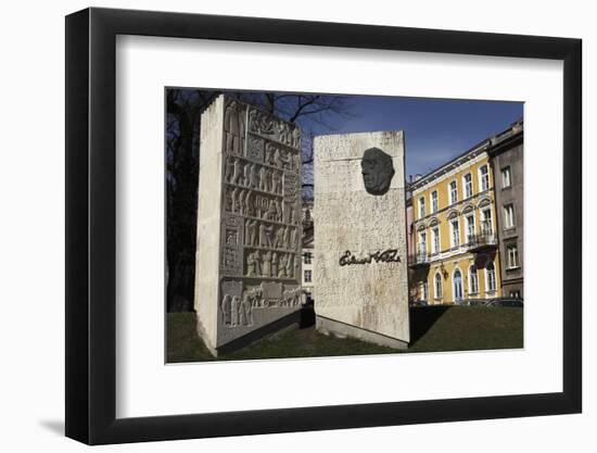 Monument to the Estonian Author Eduard Vilde, in Tallinn, Estonia, Europe-Stuart Forster-Framed Photographic Print