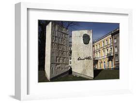 Monument to the Estonian Author Eduard Vilde, in Tallinn, Estonia, Europe-Stuart Forster-Framed Photographic Print