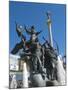 Monument to the Founders of Kiev, Independence Square, Kiev, Ukraine, Europe-Graham Lawrence-Mounted Photographic Print