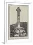 Monument to the Gordon Highlanders, Aberdeen-null-Framed Giclee Print