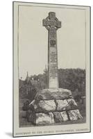 Monument to the Gordon Highlanders, Aberdeen-null-Mounted Giclee Print