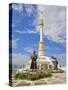 Monument to the Independence of Turkmenistan, Independance Park, Berzengi Ashgabat, Turkmenistan-Jane Sweeney-Stretched Canvas