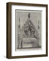 Monument to the Late Colonel Baird Smith, in the Cathedral at Calcutta-null-Framed Giclee Print