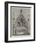 Monument to the Late Colonel Baird Smith, in the Cathedral at Calcutta-null-Framed Giclee Print