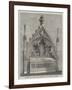 Monument to the Late Colonel Baird Smith, in the Cathedral at Calcutta-null-Framed Giclee Print