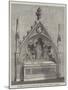 Monument to the Late Colonel Baird Smith, in the Cathedral at Calcutta-null-Mounted Giclee Print