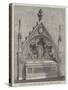 Monument to the Late Colonel Baird Smith, in the Cathedral at Calcutta-null-Stretched Canvas