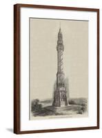 Monument to the Late Earl of Ellesmere to Be Raised at Worsley-null-Framed Giclee Print