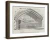 Monument to the Late Earl of Powis, Kg, in St Mary's Church, Welchpool-null-Framed Giclee Print