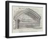 Monument to the Late Earl of Powis, Kg, in St Mary's Church, Welchpool-null-Framed Giclee Print